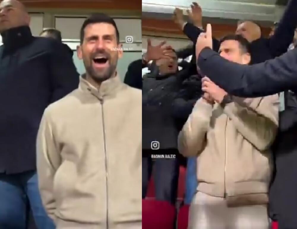 Ovako je Novak slavio plasman Bosne na Mundijal: Fešta na “Bilinom polju”, Đoković doneo sreću Zmajevima (VIDEO)