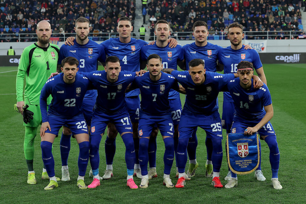 Fudbaleri Srbije bez promene na novoj FIFA rang listi (Foto)