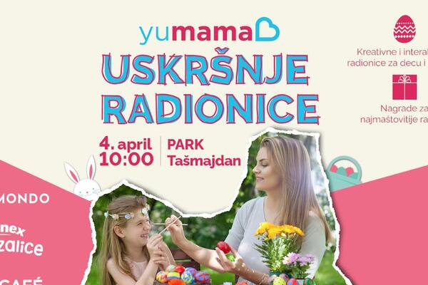 Tašmajdanski park, u srcu Beograda, u subotu 4. arila pretvoriće se u čarobno mesto gde mašta nema granice!