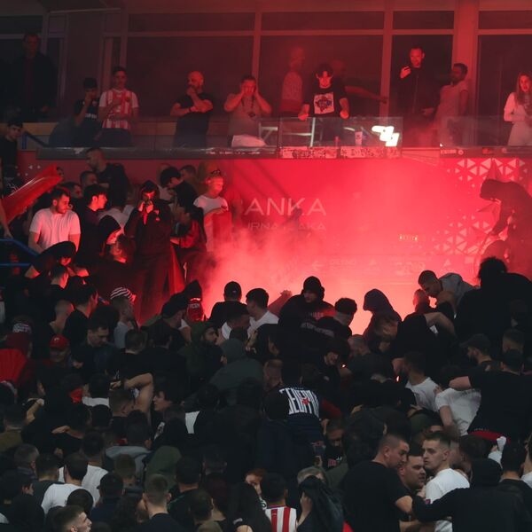 Navijači Zvezde se sukobili sa žandarmerijom! (VIDEO)