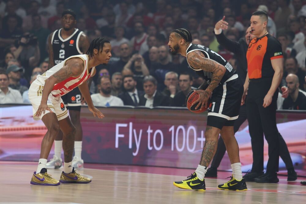 Detalj sa drugog evroligaškog večitog derbija u sezoni 2025/26