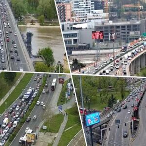 KRKLJANAC ŠIROM BEOGRADA! Nema igla gde da padne, vozila se kreću MIC PO MIC - GUŽVE GDE GOD DA SE OKRENETE