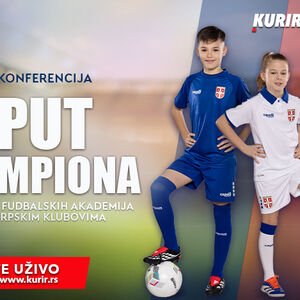 KONFERENCIJA &bdquo;PUT ŠAMPIONA&ldquo; U ORGANIZACIJI KURIR SPORTA I FUDBALSKOG SAVEZA SRBIJE &ndash; danas, od 10 sati na Kurir.rs