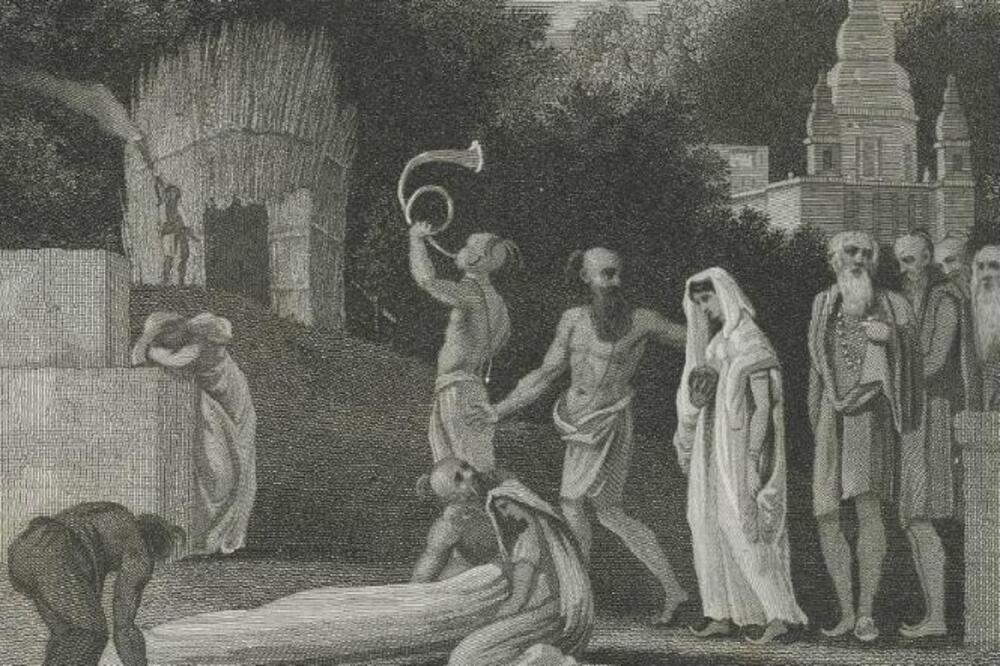 OVAJ POGREBNI OBIČAJ JE BIO TOLIKO MONSTRUOZAN DA SU MORALI DA GA ZABRANE! Ono što su radili UDOVICAMA ZBOG VERE...