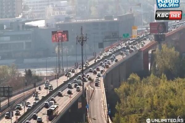 Ovakav Beograd skoro nije bio! Evo kako protiče jutarnji špic, ove 3 tačke u prestonici su najkritičnije (FOTO)