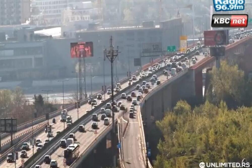 Ovakav Beograd skoro nije bio! Evo kako protiče jutarnji špic, ove 3 tačke u prestonici su najkritičnije (FOTO)