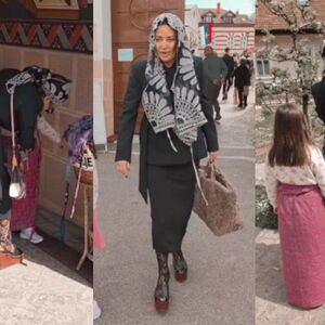 ZAR U ČIPKI U CRKVU? Ana sa ćerkom i Raletom na službi, a obukla se KAO ZA NASTUP: Vernici besne, da li je realno?