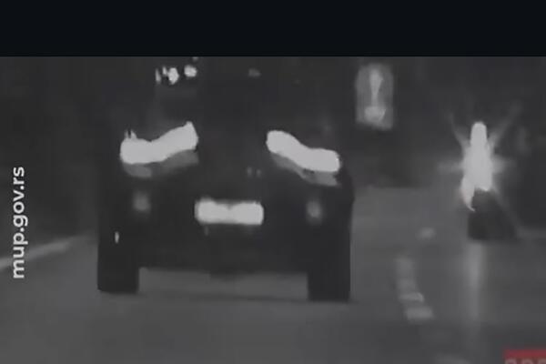 Divljao na srpskom putu preko 240 na sat, a onda su ga videli policajci: Momentalno su uradili ovo, postoji snimak