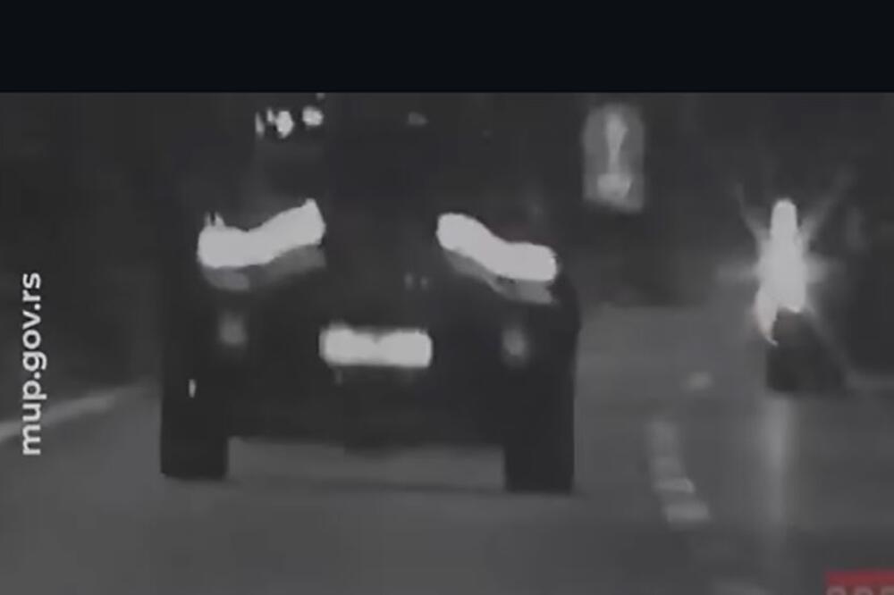 Divljao na srpskom putu preko 240 na sat, a onda su ga videli policajci: Momentalno su uradili ovo, postoji snimak