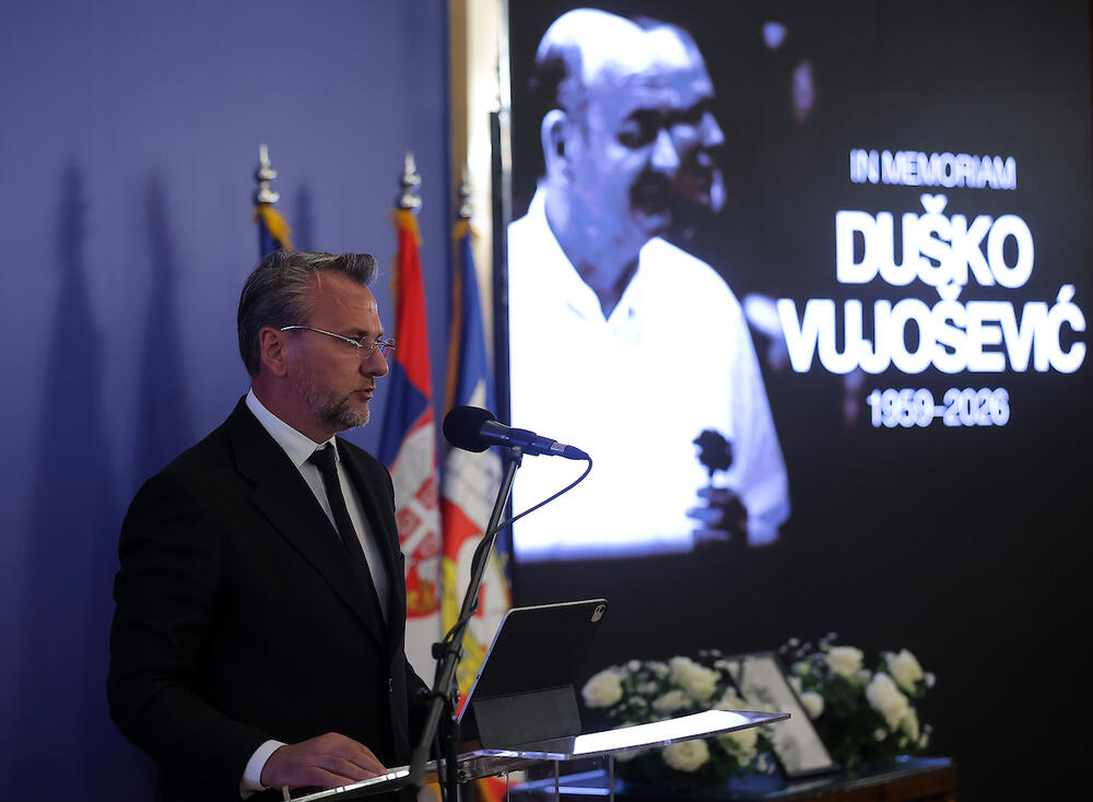 Mijailović se poklonio Vujoševiću: Uvek govorio istinu, čak i kada je sve nas bolela (VIDEO)