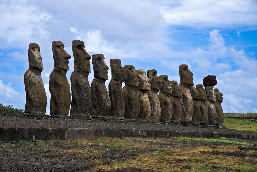 Uskršnje ostrvo, Moai