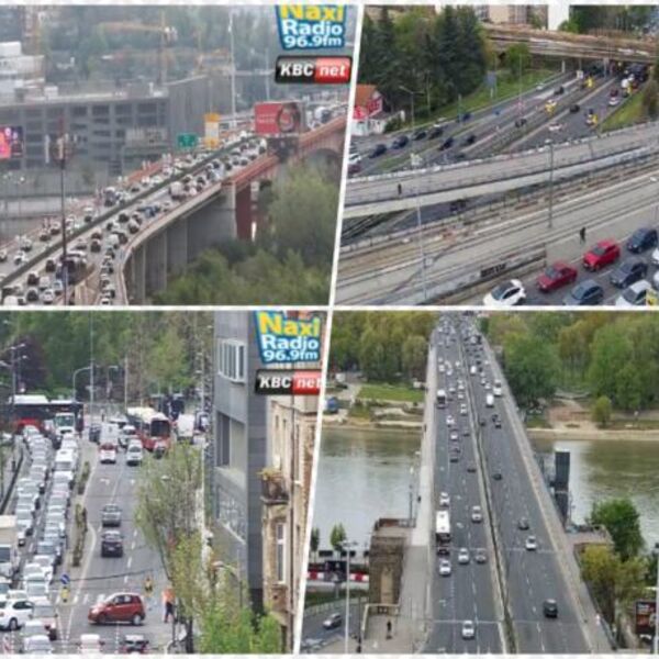 U TAKOVSKU NEMOJTE AKO NE MORATE! Jutarnji špic u Beogradu mirniji nego inače, ali radovi prave probleme (FOTO)