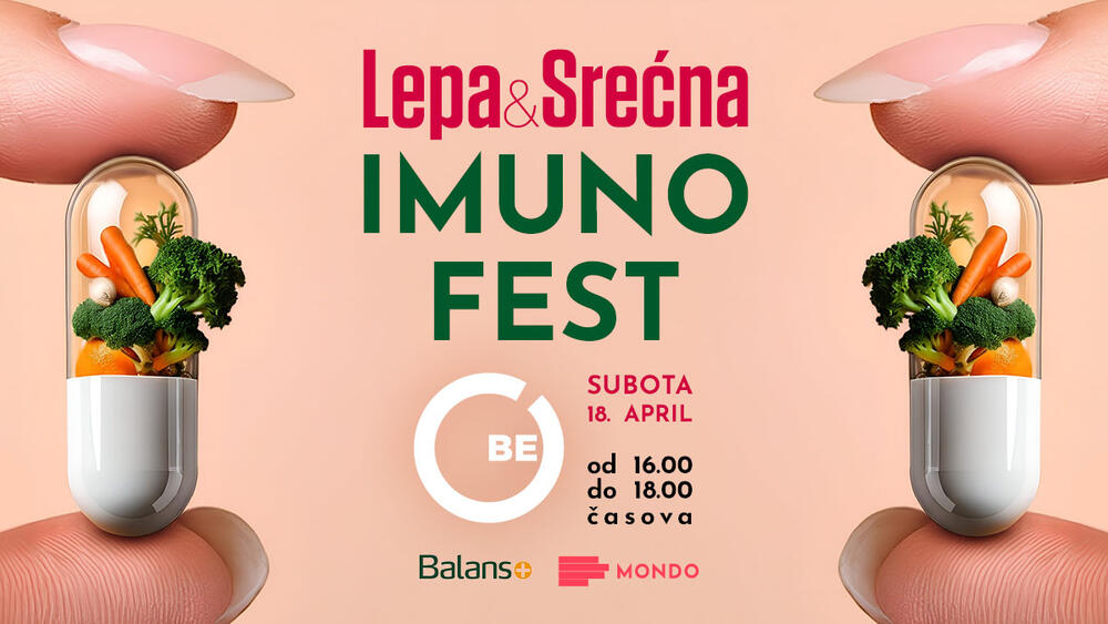 Prolećni Imuno Fest u organizaciji magazina „Lepa&Srećna“