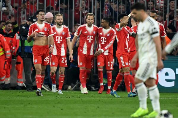 Liga šampiona: Bajern u super meču eliminisao Real, bezidejni Arsenal se provukao dalje!