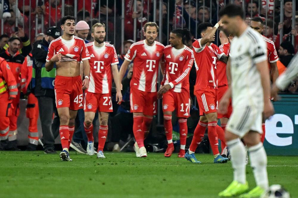 Liga šampiona: Bajern u super meču eliminisao Real, bezidejni Arsenal se provukao dalje!