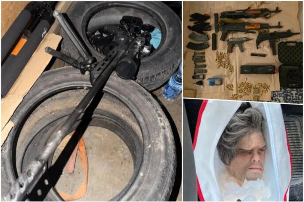 PRVE FOTOGRAFIJE I SNIMAK ZAPLENE ARSENALA ORUŽJA U BEOGRADU: Razbijena grupa Vračaraca, sprečena likvidacija!