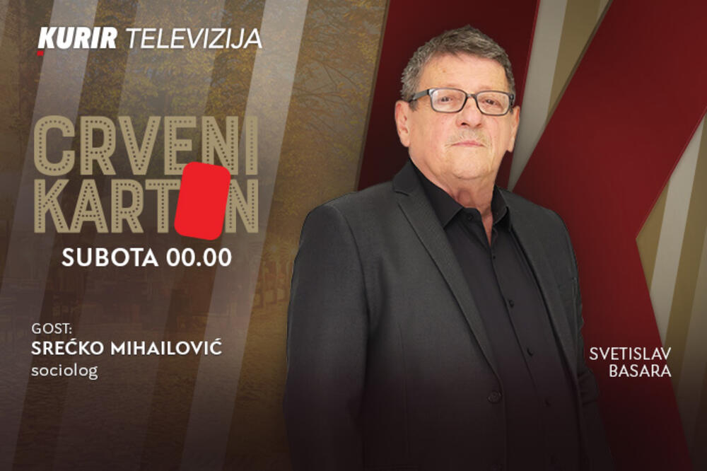 O FENOMENU LJUDI KOJI NE UČESTVUJU U POLITIČKOM ŽIVOTU - Srećko Mihailović u večerašnjem Crvenom kartonu od 00.00