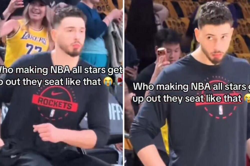 Ameri su ga stalno ismevali, a sada su dobili lekciju o vaspitanju: Bejbi Jokić skočio sa stolice i pognuo glavu!