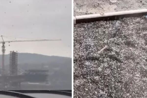 U Novom Sadu pada grad! Pogledajte snimak haosa (VIDEO)