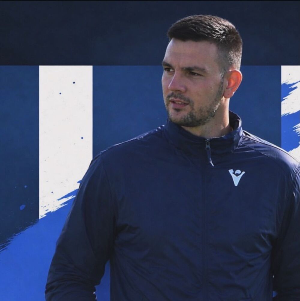 Trener Stefan Branković