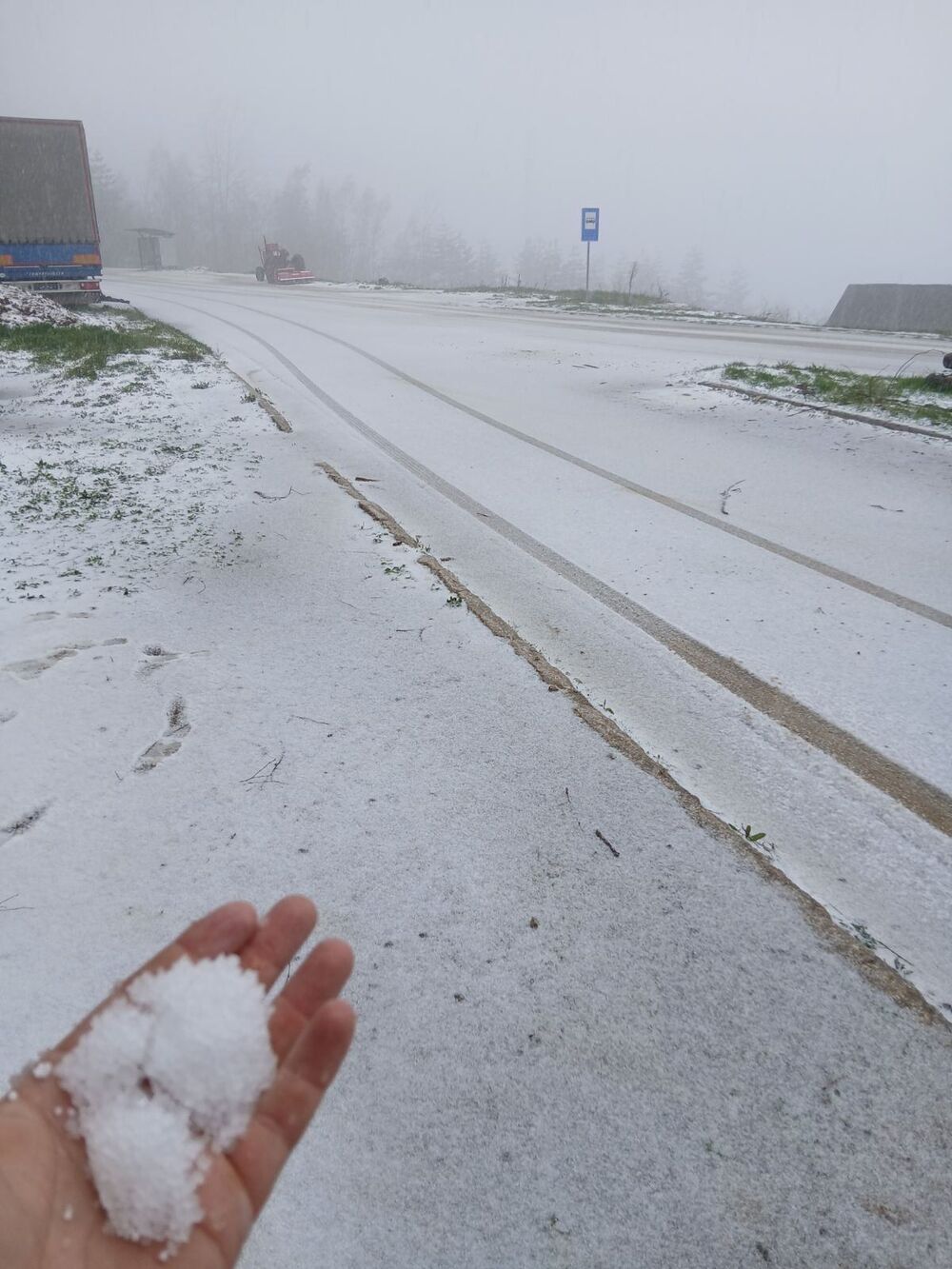 Napadao sneg u Ivanjici