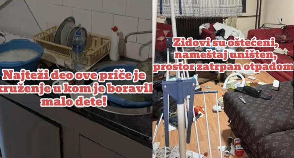 U ovom stanu u Pančevu su živeli podstanari iz PAKLA: Ovo je kao iz HOROR FILMA, a tu je stanovalo i DETE (VIDEO)
