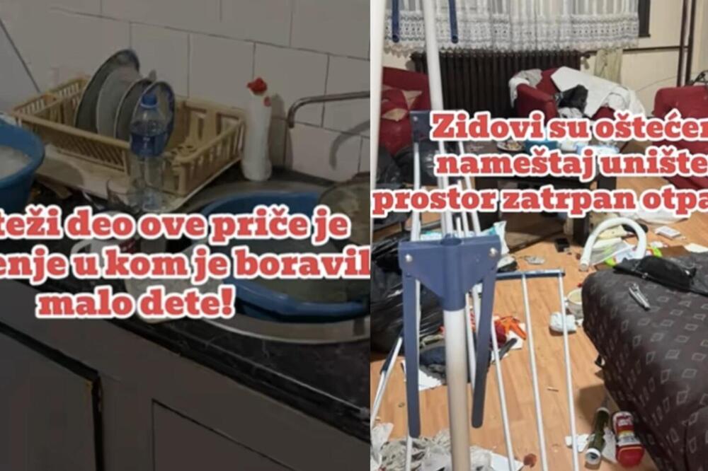 U ovom stanu u Pančevu su živeli podstanari iz PAKLA: Ovo je kao iz HOROR FILMA, a tu je stanovalo i DETE (VIDEO)