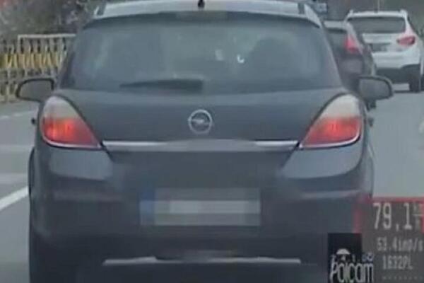 BEZOBZIRNO BAHAĆENJE! VOZIO SKORO 100 NA SAT U ZONI ŠKOLE U POŽEGI: Policija morala da reaguje