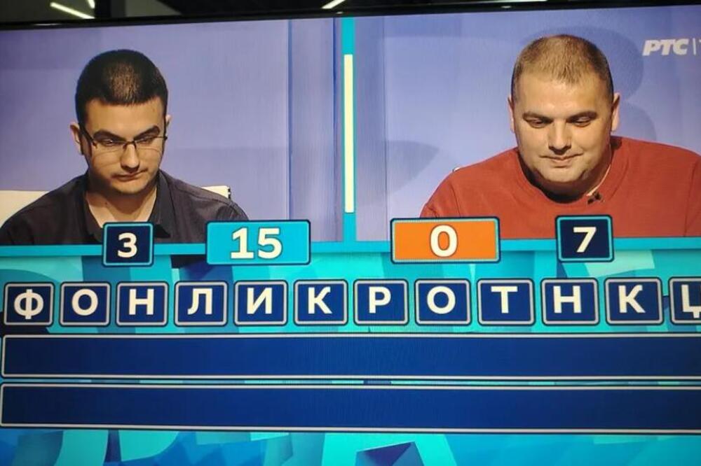 Takmičar u Slagalici pronašao neverovatnu reč! Čim je ovo izustio, Srbi se šokirali, mnogi za ovo nikad nisu čuli