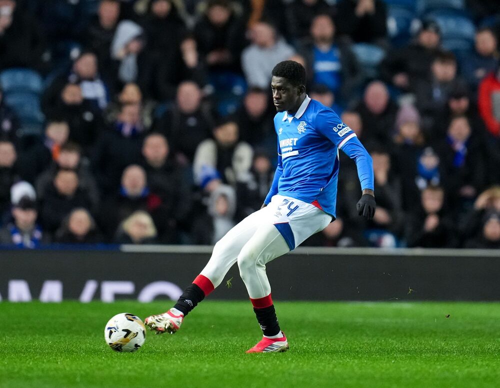 Naser Điga u dresu Glazgov Rendžersa