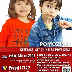 NESTAO JE KONTAKT OČIMA, VIŠE SE NE ODAZIVAJU NA SVOJA IMENA: Pomozimo Stefanu i Strahinji slanjem 145 na 2407!