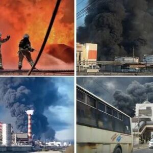 NAFTA SE IZLILA U REKU, ULICE HITNO EVAKUISANE: Vanredno stanje u ovom ruskom gradu, Ukrajinci urnisali rafineriju!