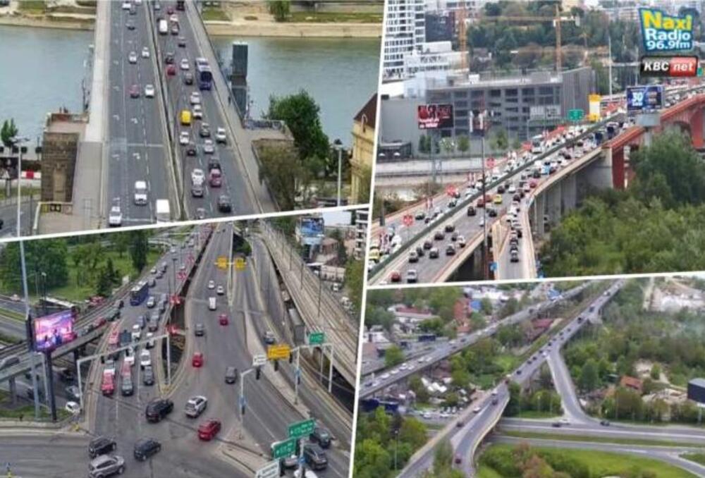 BEOGRAD SE POLAKO PRAZNI PRED 1. MAJ: Jutarnji špic drugačiji od ostalih dana, najkritičnije su ove tačke (FOTO)