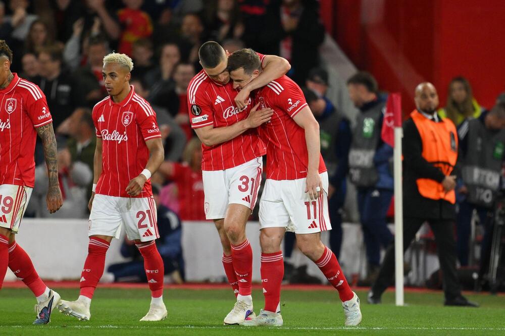 Milenković i Notingem korak bliži finalu Lige Evrope, Braga u nadoknadi srušila Frajburg u "Kamenolomu"!