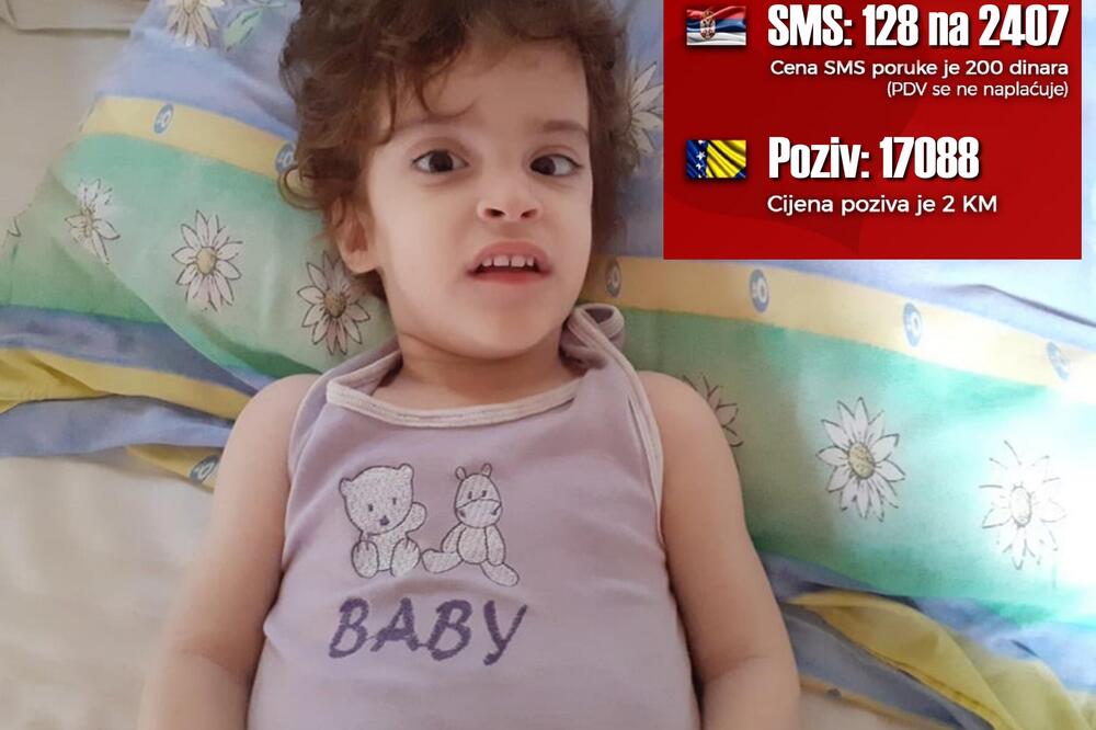 Taša (7) od prvog dana života vodi teške bitke, ali dalje ne može sama: Porodici Vučković hitno je potrebna pomoć!