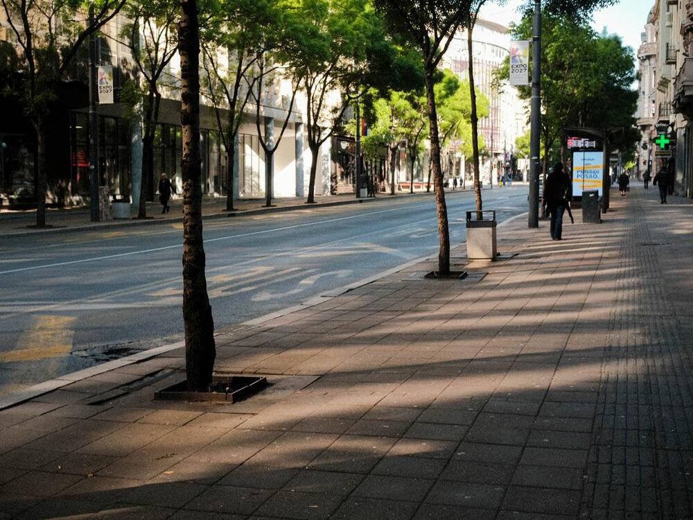 Beograd za Prvi maj ne liči na sebe: Nigde žive duše, ulice prazne, postao je "GRAD DUHOVA" (FOTO)