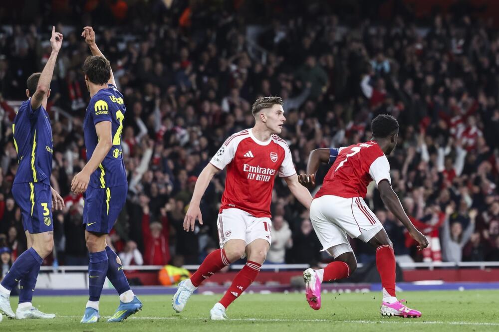 Saka odveo Arsenal u finale Lige šampiona, Atletiku zgaženi snovi!