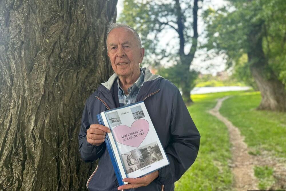 Nikad nije kasno - Milun iz Čačka napisao prvu knjigu u 9. deceniji: Svoj trag u vremenu ostavlja na 300 strana
