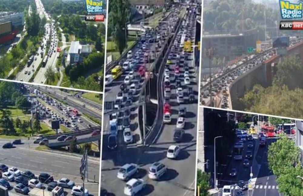 Krkljanac na Autokomandi i Bulevarima: Ovde su trenutno najveće gužve u Beogradu (FOTO)