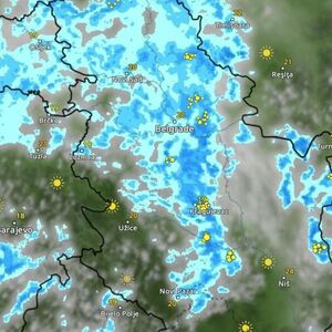 Pogledajte radarske snimke, olujni oblaci jure ka Srbiji: Evo kada nevreme stiže u Beograd! (FOTO)