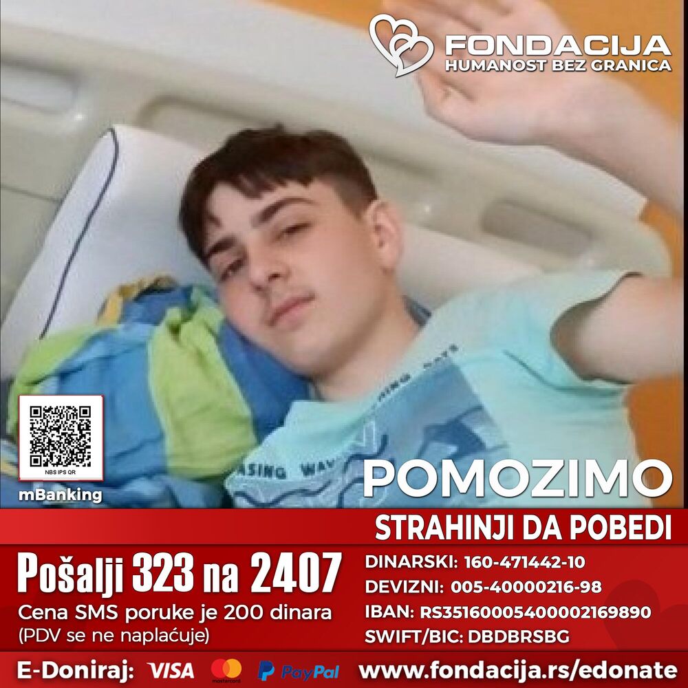 Apel za Strahinju Markovića - 323 na 2407