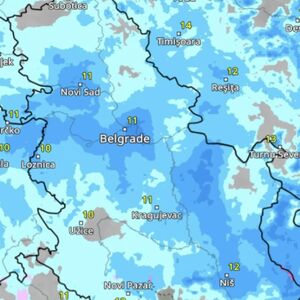 Pogledajte kako će se olujni oblak kretati kroz Srbiju do jutra: Ovo su radarski snimci, stižu pljuskovi (FOTO)