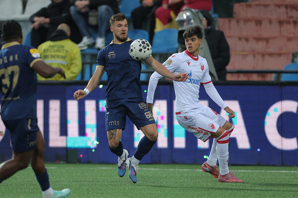 Crvena zvezda bez Stankovića i skoro celog tima preživela prečku Radnika u Surdulici (Foto)