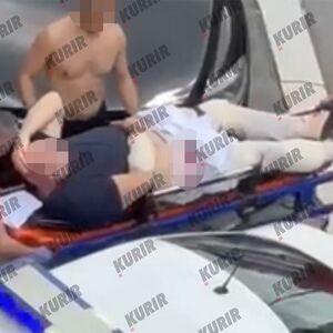 ISPLIVAO SNIMAK RANJENOG VLASNIKA RESTORANA NA NOVOM BEOGRADU! Krv na sve strane, prilazi mu čovek GO do pojasa...
