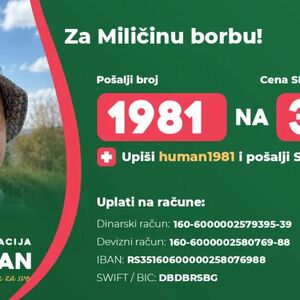Srbijo, ustani: Milici je dijagnostikovan glioblastom i hitno joj je potrebna pomoć da nastavi lečenje!