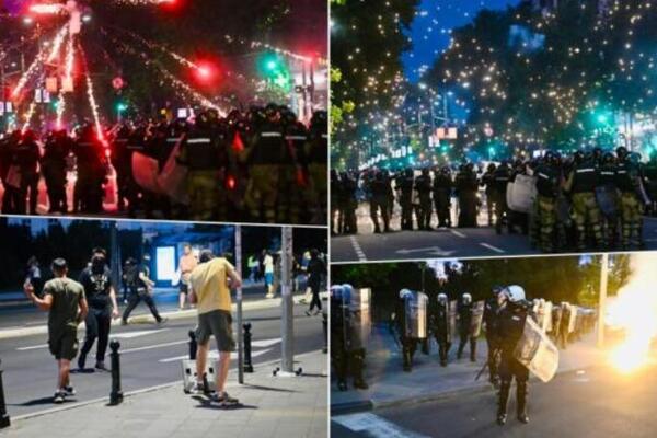 Napadnuti pripadnici policije: Incident u centru Beograda (VIDEO)