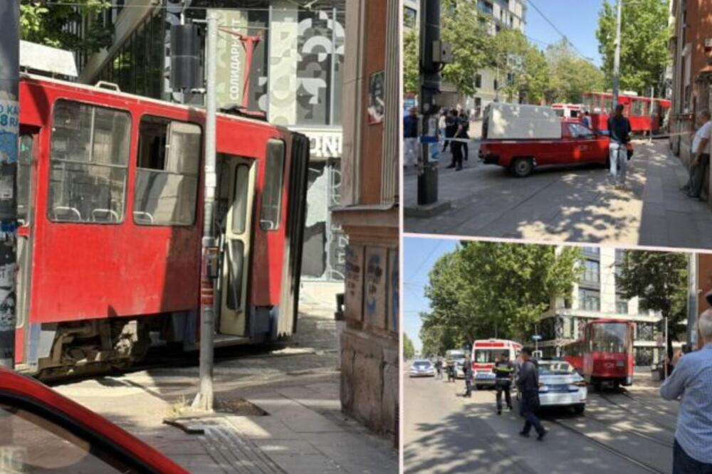 U TOKU JE IZVLAČENJE TRAMVAJA KOJI SE ZAKUCAO U ZGRADU NA DORĆOLU: Više od 10 osoba se žali na povrede