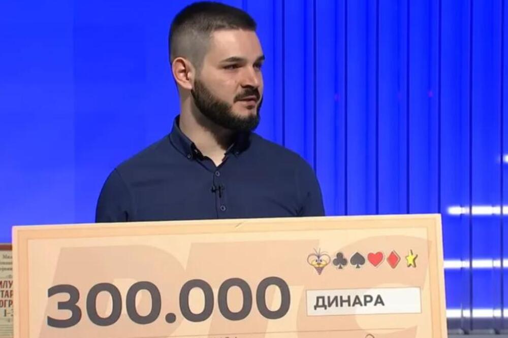 Ovo je novi šampion Slagalice! Mirko rasturio protivnika znanjem, pa odneo 300.000 dinara kući - evo odakle je