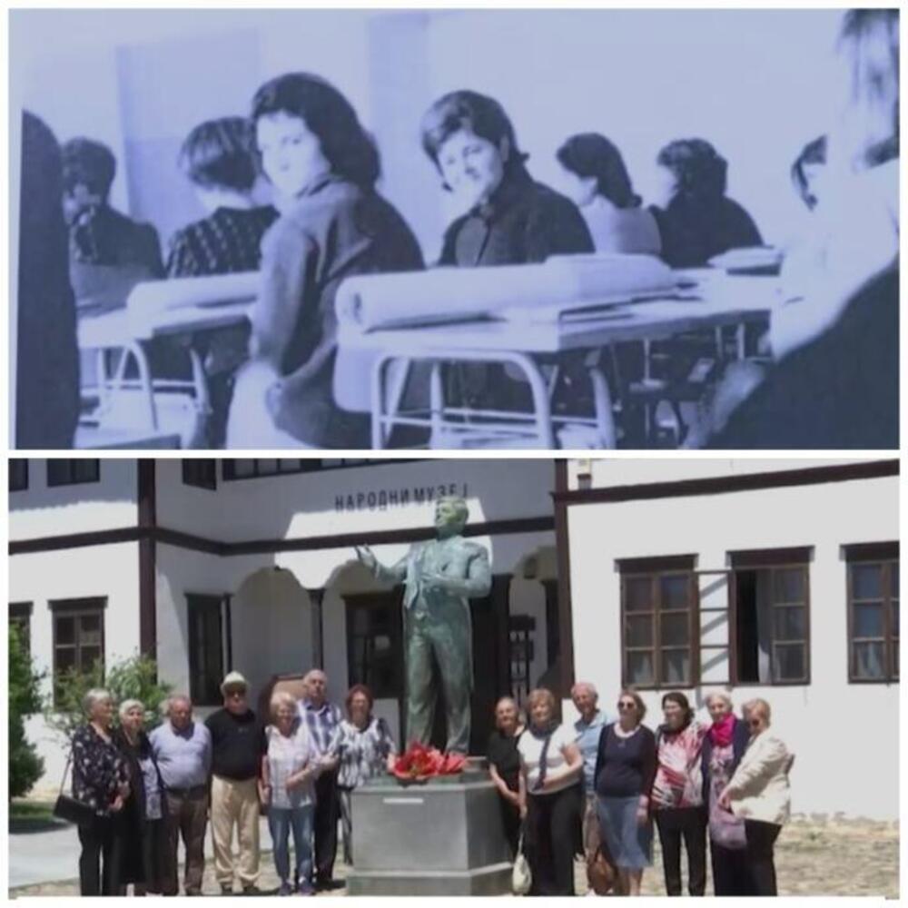 Dirljiva slika koja je oduševila celu Srbiju: Vranjski učitelji se okupili posle 60 godina od mature (FOTO)