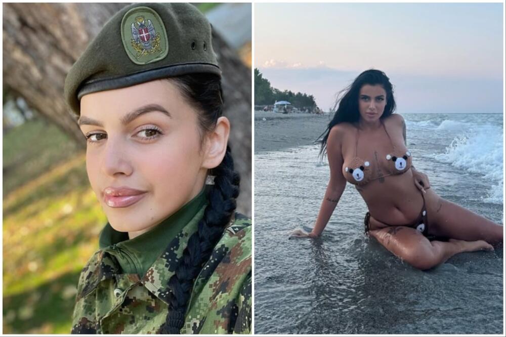 ŽELJANA IZ BANJE KOVILJAČE JE NAJLEPŠA SRPKINJA KOJA JE IKADA OBUKLA VOJNU UNIFORMU: Pokazala je šta se KRIJE ISPOD
